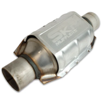 Universal EPA Round Catalytic Converter for Vehicles up to 3800cc SKP